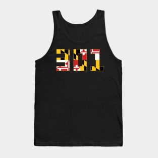 301 Maryland Flag Tank Top